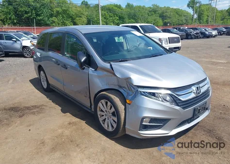 2019 Honda Odyssey Lx из США, поврежденный, VIN 5FNRL6H25KB022751